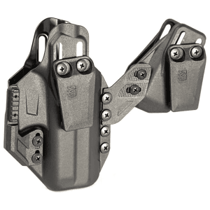 Blackhawk Stache Black Polymer Handgun Belt Clip Ambidextrous Holster for S&W M&P 9/40 416125BK