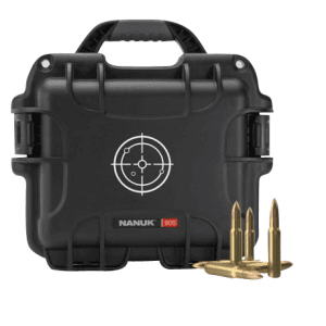 Nanuk (plasticase Inc) 905  Nanuk 905ammo1  Nanuk Cs 905 W/wht Trget Logo Blk