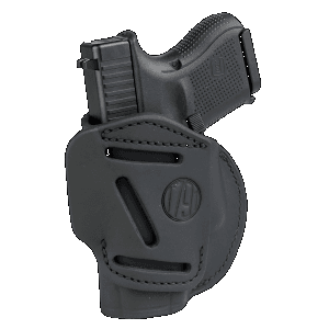 1791 Gunleather 4-way Right Hand Leather Pistol Holster with Belt Clip S&W M&P 4WH3SBLR