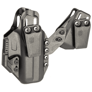 Blackhawk Stache Ambidextrous Black Polymer Handgun Belt Clip Holster for Ruger LC9 416149BK