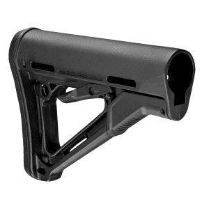 Magpul MAG310BLK CTR Carbine Stock Black Synthetic for AR15 M16 M4 with MilSpec Tube (Tube Not Included)