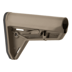 Magpul MAG347FDE MOE SL Carbine Stock Flat Dark Earth Synthetic for AR15 M16 M4 with MilSpec Tube (Tube Not Included)