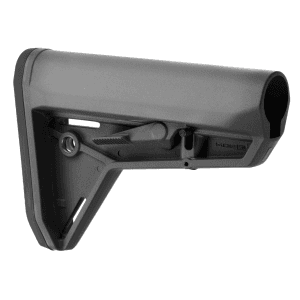 Magpul MAG347GRY MOE SL Carbine Stock Stealth Gray Synthetic for AR15 M16 M4 with MilSpec Tube (Tube Not Included)