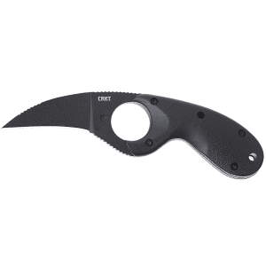 CRKT Bear Claw 2.39 Inch Hawkbill Blade Black Textured Handle AUS-8A
