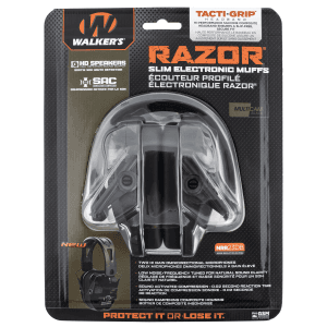 Walkers Razor Slim Electronic Muff Multi-Cam