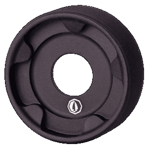 Rugged Suppressor 9mm Luger Front Cap for Enhanced Suppression