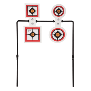 Allen Company EZ AIM Hardrock AR500 Steel Double Spinner Targets (Multi-Color)