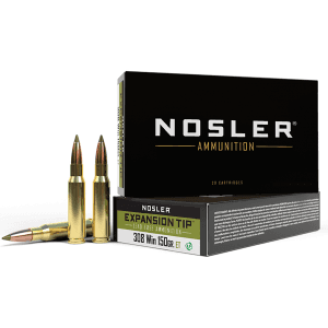 Nosler E-tip 308 Winchester 150 Grain E-Tip Lead-Free (Box)