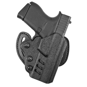 Desantis Gunhide Facilitator Black Kydex For Glock 43 Right Hand Pistol Holster with 1 Compartment 1.75 Belt Slide 042KA8BZ0