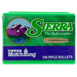 Sierra 6.5mm 130gr Tipped MatchKing Projectiles 100/Box