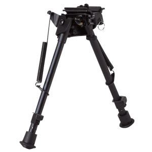 Firefield Black Aluminum Adjustable Bipod with Picatinny Adapter