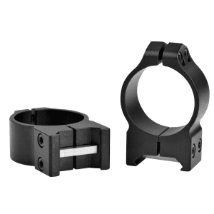Warne 30mm Medium (0.965'') Fixed Rings  Black