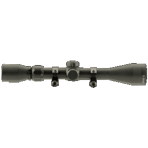 TruGlo Trushot 3-9x40mm Black Anodized Duplex Reticle w/Rings