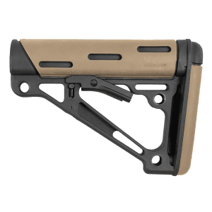 Hogue AR-15 Collapsible Carbine Buttstock Mil-Spec OverMolded 15340 (Flat Dark Earth)
