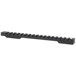 Talley PLM258725 Savage Picatinny Rail  Black Anodized Long Action 20 MOA
