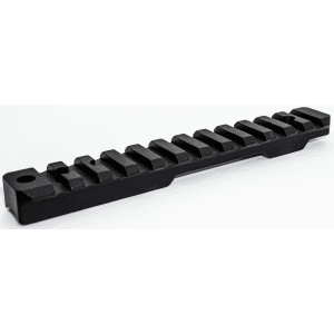 Talley P00252412 Browning TBolt Picatinny Rail  Black Anodized 0 MOA