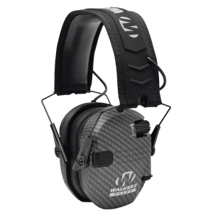 Walkers Game Ear Razor Slim Electronic Ear Muffs (Carbon Pattern)