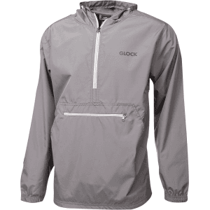 Glock PackNGo Water Resistant Pullover  Size Large (Gray)