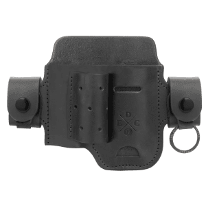1791 Gunleather Edc Black Leather Large Belt Loop Ambidextrous Holster HDASLFBLKA