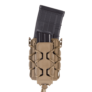 High Speed Gear Double Decker Mag Pouch Coyote Brown Polymer