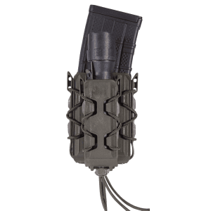 High Speed TACO Double Mag Pouch Green Polymer for 2 Belts