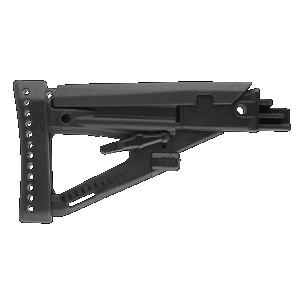 Archangel AA123 OPFOR Buttstock Black Synthetic 4 Position Adjustable for AKPlatform