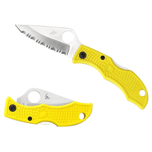 Spyderco Ladybug 3 Salt Marine Yellow Lightweight Knife