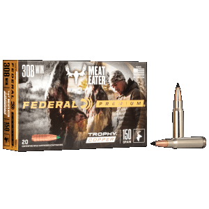 Federal Premium 308 Win 150 Grain Trophy Copper (Box)