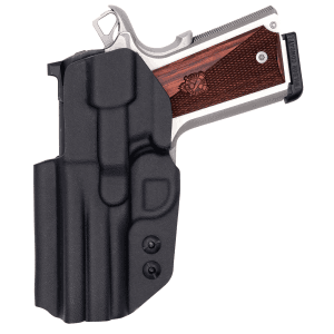 C&g Holsters Covert Black Kydex Right Hand Belt Clip Holster for 1911 3.5 1864100