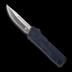 COBRA TEC KNIVES LIGHTWEIGHT OTF 3.25 DP BLADE (NYPD BLUE)