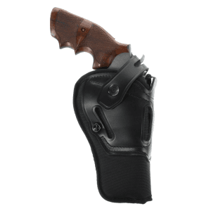 Galco Switchback Black Leather Ambidextrous Belt Slide Revolver Holster SR84B