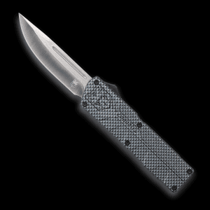 COBRA TEC KNIVES LIGHTWEIGHT OTF 3.25 DP BLADE (CARBON FIBER)