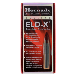 Hornady 25 Caliber 110gr ELD-X Medium Game Projectiles