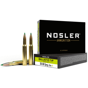 Nosler Ballistic Tip 30-06 Springfield 125 Grain Spitzer Ballistic Tip (Box)