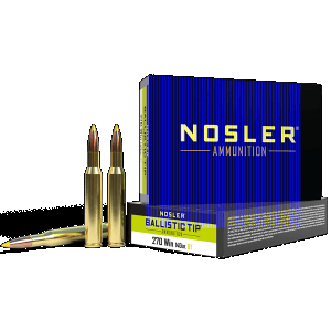 Nosler Ballistic Tip 270 Win 140 Grain Spitzer Ballistic Tip (Box)
