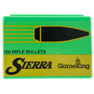 Sierra GameKing 6.5mm 130gr HPBT Projectiles 100/Box