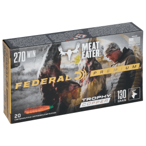 Federal Premium 270 Win 130 Grain Trophy Copper (Box)