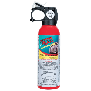 Counter Assault Bear Deterrent Spray 40ft Range Glow Nylon