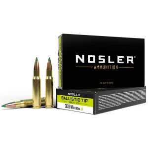 Nosler Ballistic Tip 308 Winchester 165 Grain Spitzer Ballistic Tip (Box)