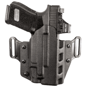 Desantis Gunhide Veiled Partner OWB Kydex Holster Black Ambidextrous