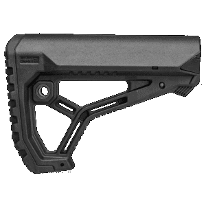 FAB Defense FXGLCOREB GLCore Buttstock for AR15 M4 Black Fiberglass Reinforced Polymer