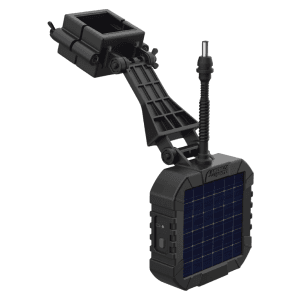American Hunter 6V Solar Panel with Rechargeable Battery Black