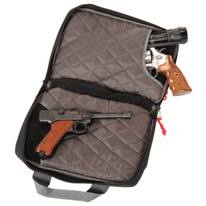GPS Bags Black Nylon Quad Gun Case 4 Handguns 1310PC