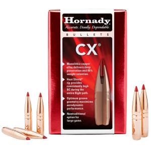 Hornady 30 Cal CX 165gr Copper Bullet 50/Box