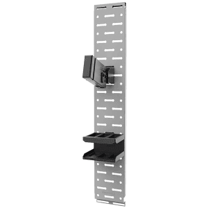 Lockdown Securewall AR15 Kit Black/Silver