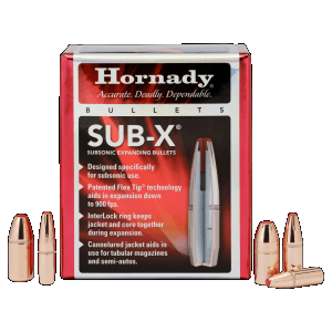 Hornady Sub-X Polymer Tip .357 250gr 100ct