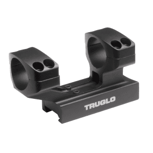 TruGlo TG8963B OnePiece Tactical Scope Mount Scope MountRing Combo Black 1