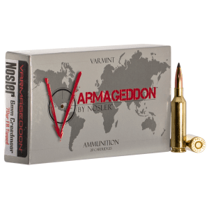 Nosler Varmageddon 6mm Creedmoor 70 Grain Flat Base Tipped (Box)