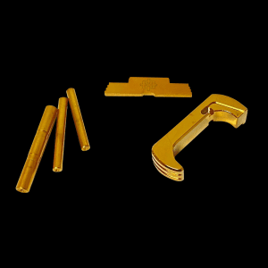 Cross Armory 3-Piece Kit Glock Gen5 Gold Anodized Aluminum