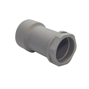 Q LLC Honey Badger Barrel Nut Clear Anodized Aluminum